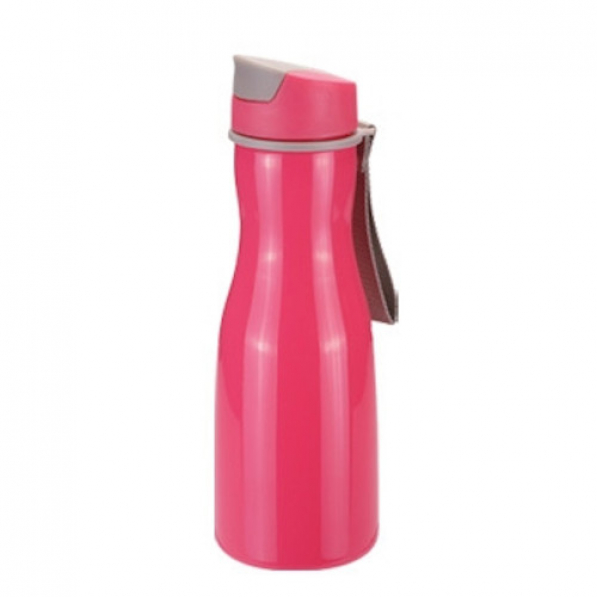 TESCOMA Purity 0,5 l różowa - butelka na wodę i napoje plastikowa