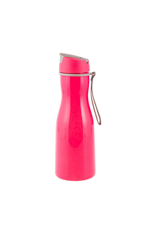TESCOMA Purity 0,7 l różowa - butelka na wodę i napoje plastikowa