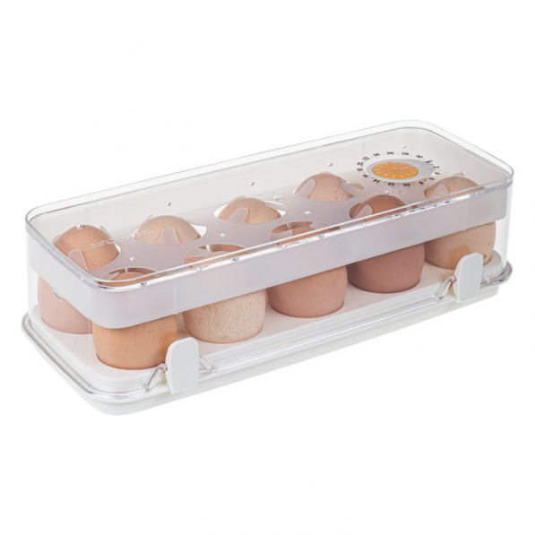 TESCOMA Purity biały - pojemnik na jajka plastikowy