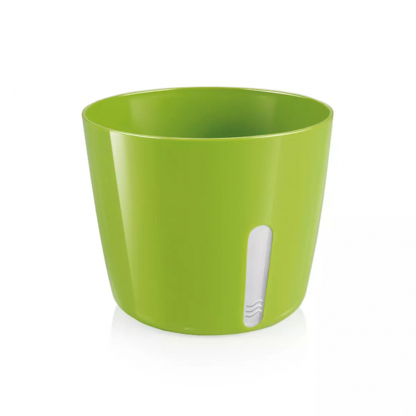 TESCOMA Sense 11 cm zielona - doniczka / osłonka samonawadniająca plastikowa