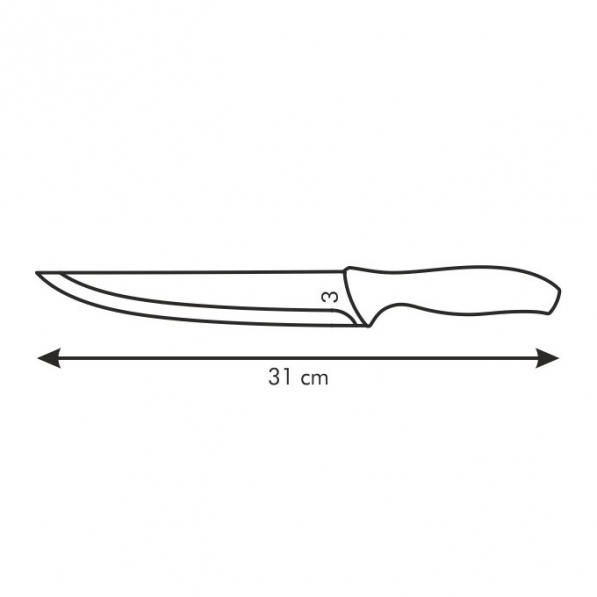 TESCOMA Sonic 18 cm - nóż do mięsa ze stali nierdzewnej