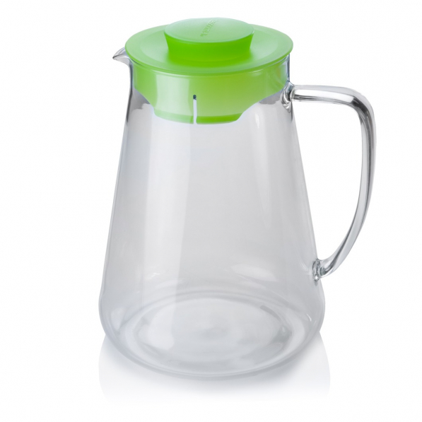 TESCOMA Teo 2,5 l zielony - dzbanek do wody i napojów szklany z pokrywką