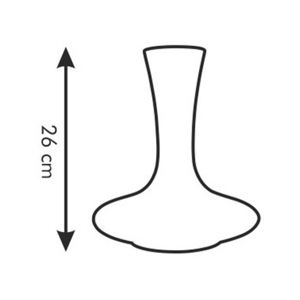TESCOMA Uno Vino Sommelier 1,5 l - dekanter / karafka do wina szklana