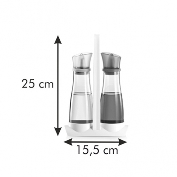TESCOMA Vitamino 0,25 l 2 szt. - butelki na oliwę i ocet szklane z dozownikiem