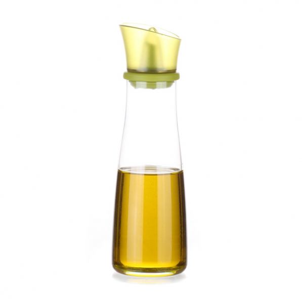 TESCOMA Vitamino 0,25 l zielona - butelka na oliwę i ocet szklana z dozownikiem