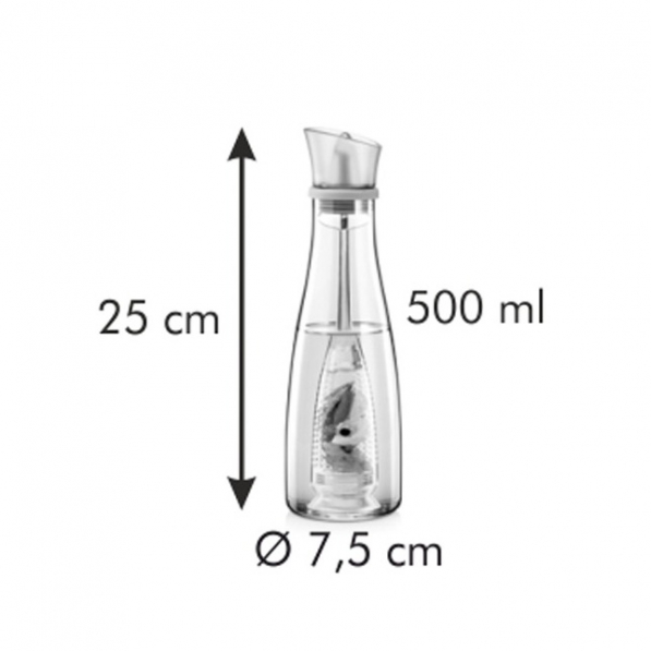 TESCOMA Vitamino 0,5 l - butelka na oliwę i ocet szklana z dozownikiem