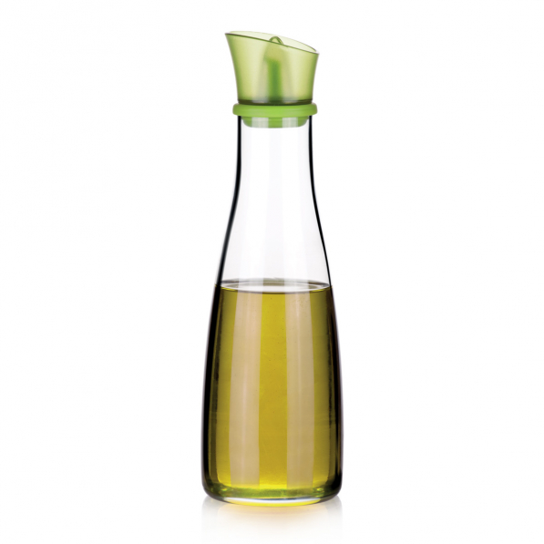 TESCOMA Vitamino 0,5 l zielona - butelka na oliwę i ocet szklana z dozownikiem