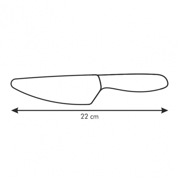 TESCOMA Vitamino 12 cm zielony - nóż uniwersalny ceramiczny