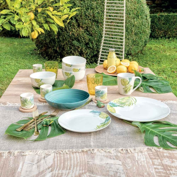 TOGNANA Bali 18 el. - komplet talerzy porcelanowych na 6 osób