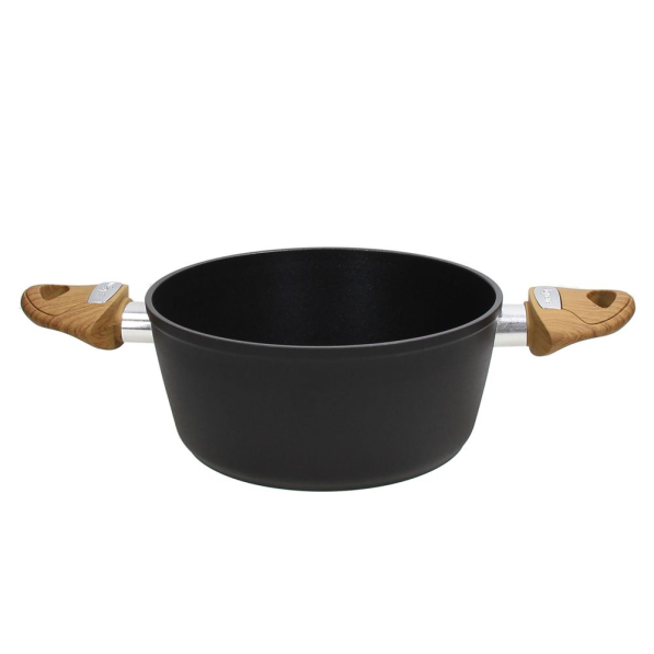 TOGNANA Country Chic 20 cm - garnek aluminiowy nieprzywierający diamentowy