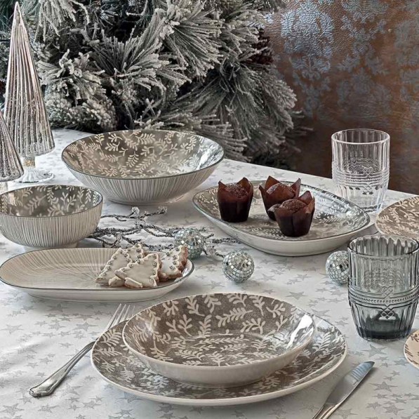 TOGNANA Foliage 23 x 15,5 cm - półmisek porcelanowy