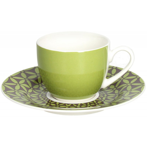 TOGNANA Fontebasso Gazebo 90 ml - filiżanka do espresso porcelanowa ze spodkiem