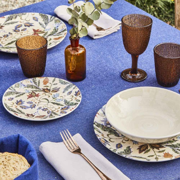 TOGNANA Foulard 18 el. - komplet talerzy porcelanowych na 6 osób