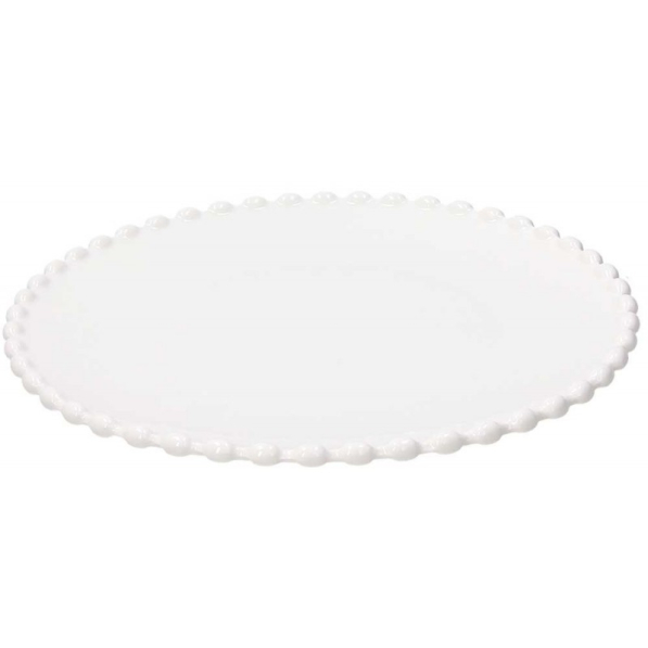 TOGNANA Pearl 30 cm - patera na ciasto porcelanowa
