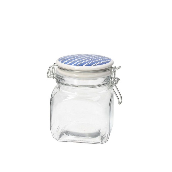 TOGNANA Ulay 0,6 l - słoik / pojemnik na produkty sypkie szklany z pokrywką