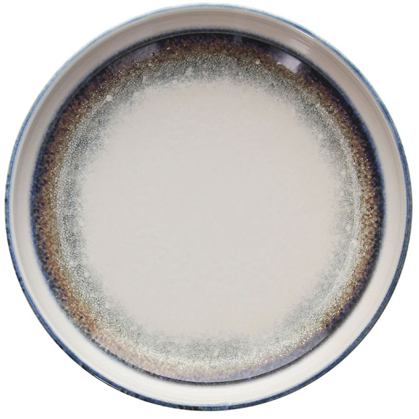 TOGNANA White Lagoon 22 cm - talerz obiadowy głęboki kamionkowy