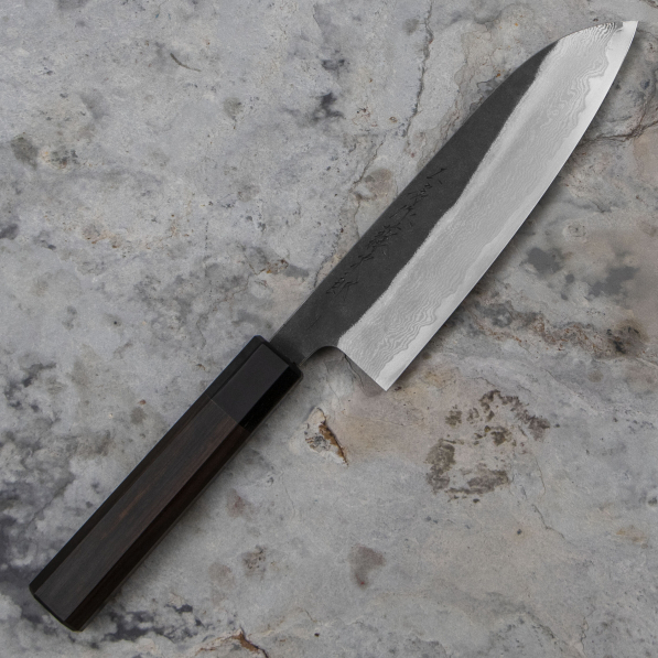 TOJIRO Atelier EB Forged 17 cm - nóż japoński Santoku ze stali nierdzewnej