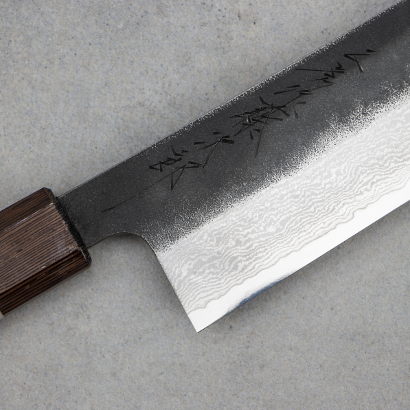 TOJIRO Atelier WM Forged 16,5 cm - nóż japoński Bunka ze stali nierdzewnej 