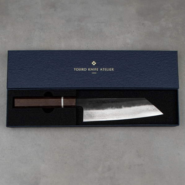 TOJIRO Atelier WM Forged 16,5 cm - nóż japoński Bunka ze stali nierdzewnej 