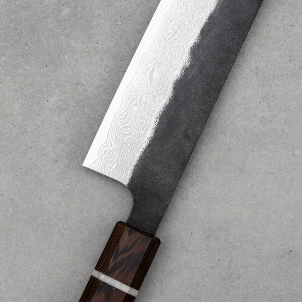 TOJIRO Atelier WM Forged 16,5 cm - nóż japoński Nakiri do warzyw ze stali nierdzewnej