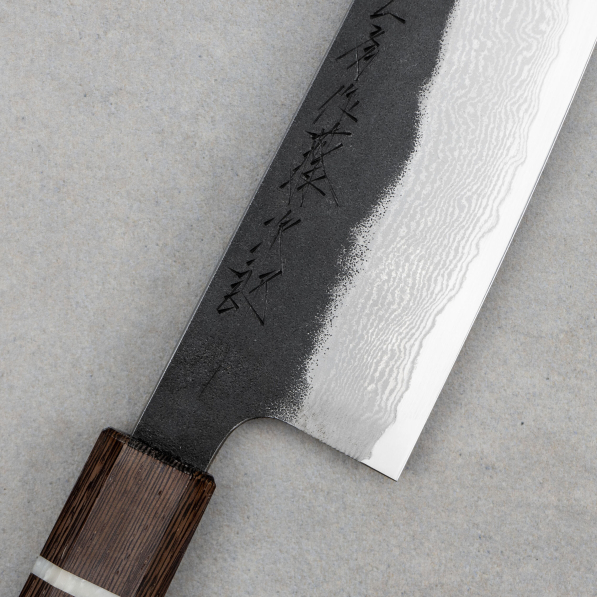 TOJIRO Atelier WM Forged 16,5 cm - nóż japoński Santoku ze stali nierdzewnej