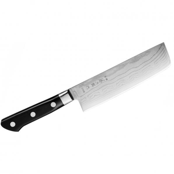 TOJIRO Cut 16 cm czarny - nóż Nakiri ze stali nierdzewnej 
