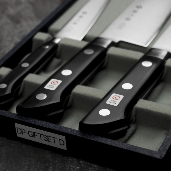 TOJIRO Classic 3 szt. - zestaw noży japońskich ze stali nierdzewnej