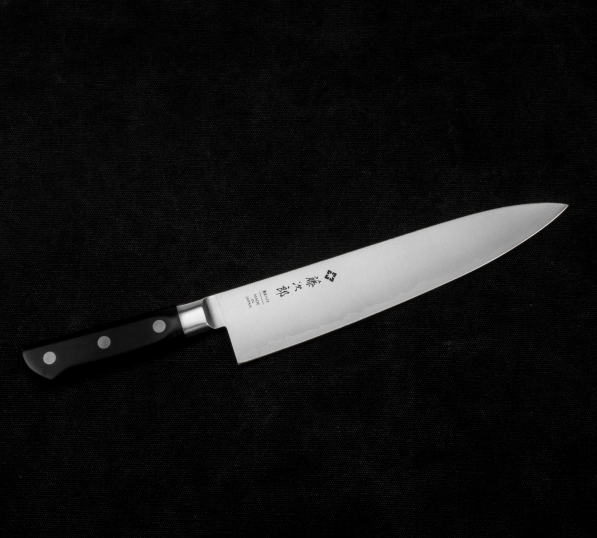 TOJIRO High Powder 24 cm czarny - nóż szefa kuchni ze stali nierdzewnej 