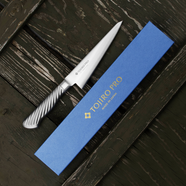 TOJIRO Pro Western VG-10 15 cm - japoński nóż do trybowania ze stali nierdzewnej