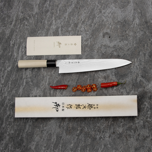 TOJIRO Shippu 27 cm - japoński nóż szefa kuchni ze stali nierdzewnej