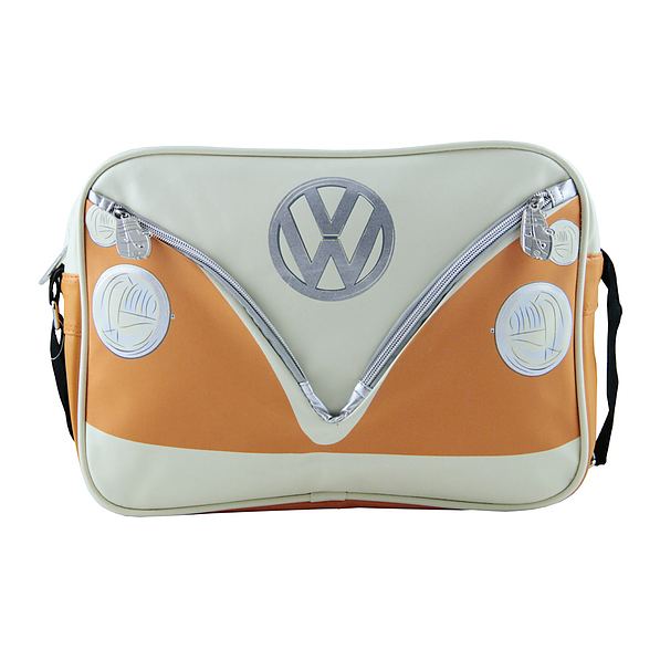 Torba na ramię poliestrowa VOLKSWAGEN COLLECTION BY BRISA CAR POMARAŃCZOWA