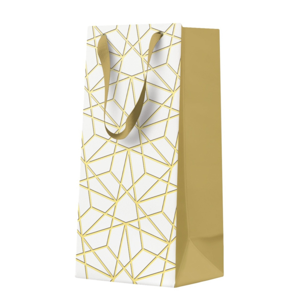Torebka na prezenty papierowa PAW LUXURY MESH 10 x 22 cm