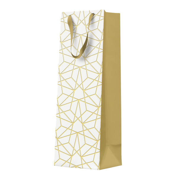 Torebka na prezenty papierowa PAW LUXURY MESH 12 x 37 cm
