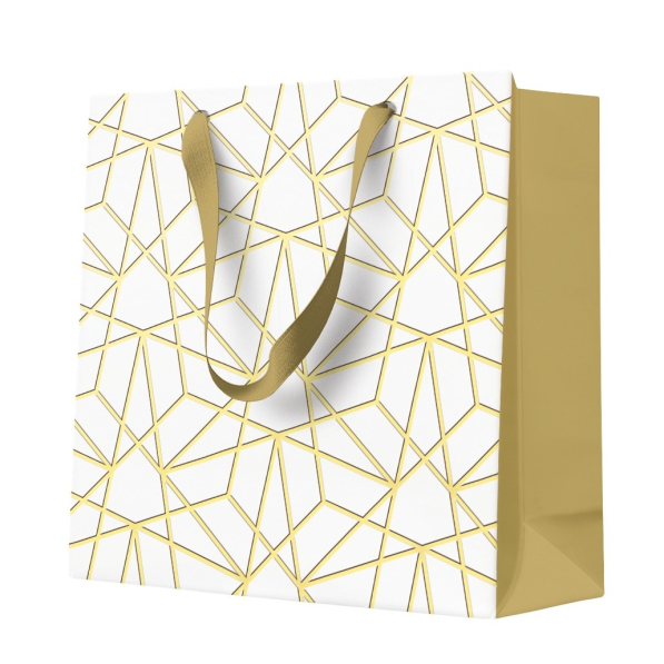 Torebka na prezenty papierowa PAW LUXURY MESH 17 x 17 cm