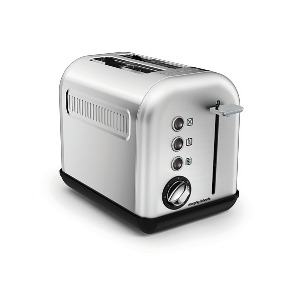 MORPHY RICHARDS Accents 940 W srebrny - toster / opiekacz do kanapek elektryczny stalowy