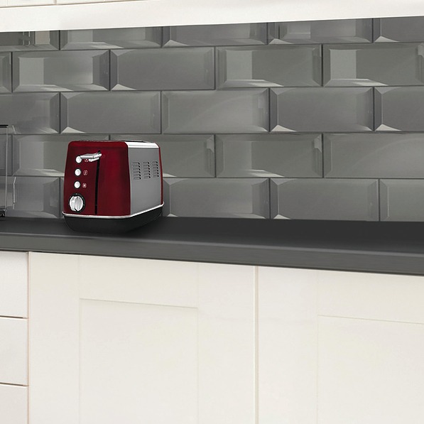 MORPHY RICHARDS Evoke 850 W czerwony - toster / opiekacz do kanapek elektryczny stalowy