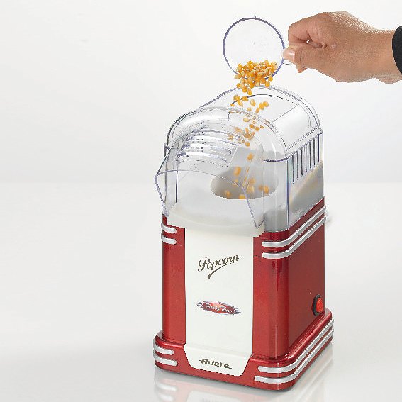 ARIETE Popper 1100 W czerwone - urządzenie do popcornu