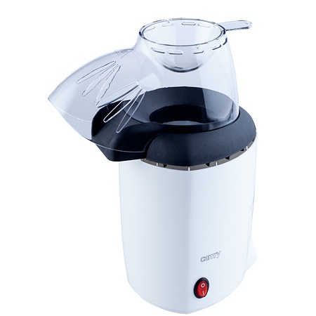 CAMRY Popcorn Maker 1200 W białe - urządzenie do popcornu plastikowe