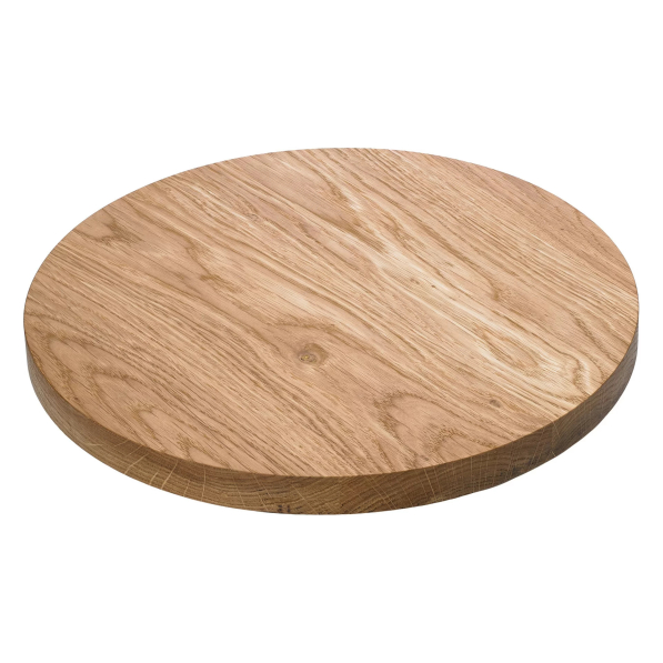 VERLO Egzos 28 cm - patera na ciasto z drewna dębowego