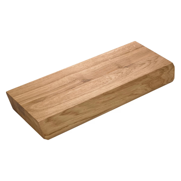VERLO Egzos 45 x 19,5 cm - deska do serwowania przekąsek i serów z drewna dębowego