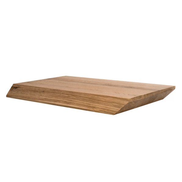 VERLO Egzos 45 x 25 cm - deska do serwowania przekąsek i serów z drewna dębowego