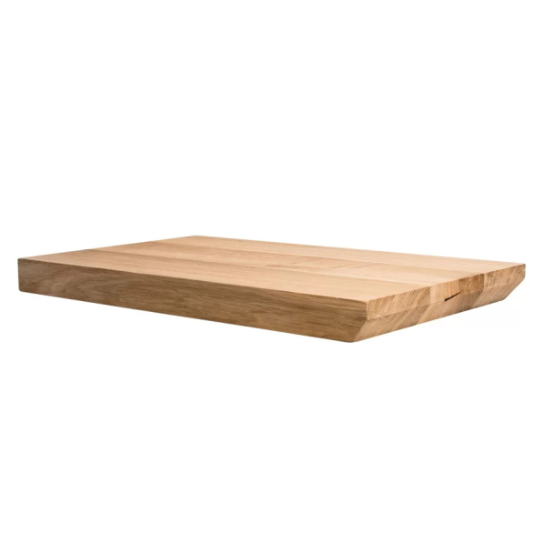 VERLO Egzos 49 x 29 cm - deska do serwowania przekąsek i serów z drewna dębowego