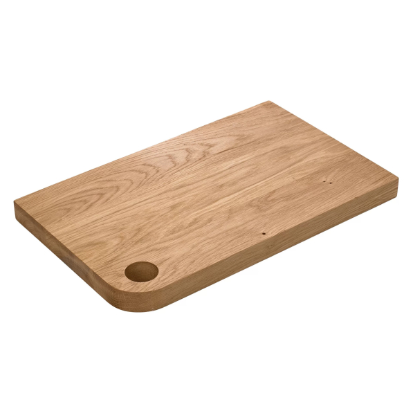 VERLO Simple 38 x 23,5 cm - deska do serwowania serów i przekąsek z drewna dębowego