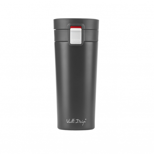 VIALLI DESIGN Fuori 400 ml grafitowy - kubek termiczny ze stali nierdzewnej
