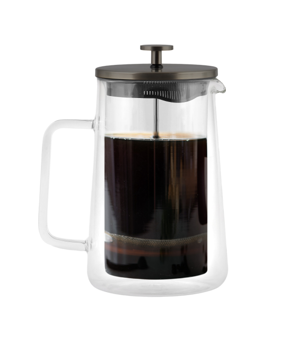 VIALLI DESIGN Diva 1 l - french press / zaparzacz do kawy i herbaty tłokowy szklany