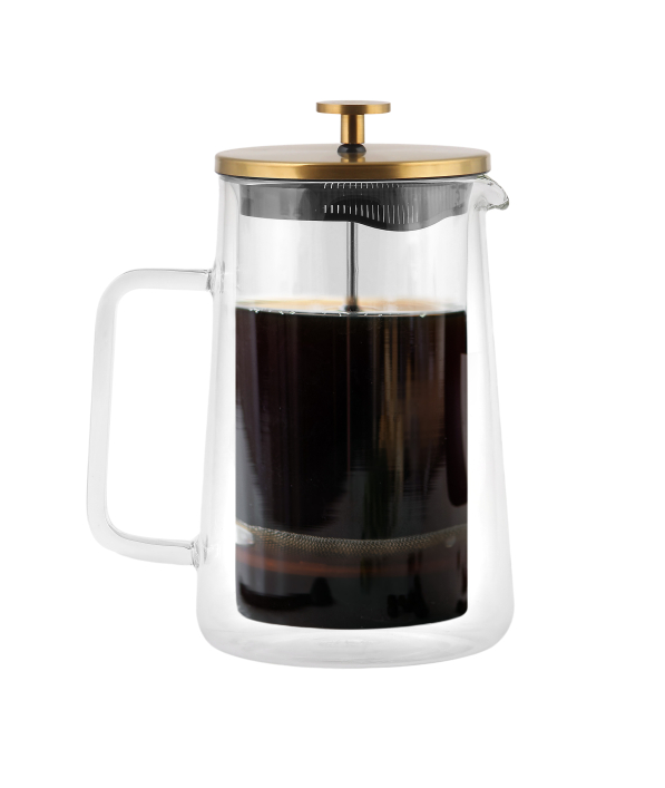 VIALLI DESIGN Diva 1 l - french press / zaparzacz do kawy i herbaty tłokowy szklany