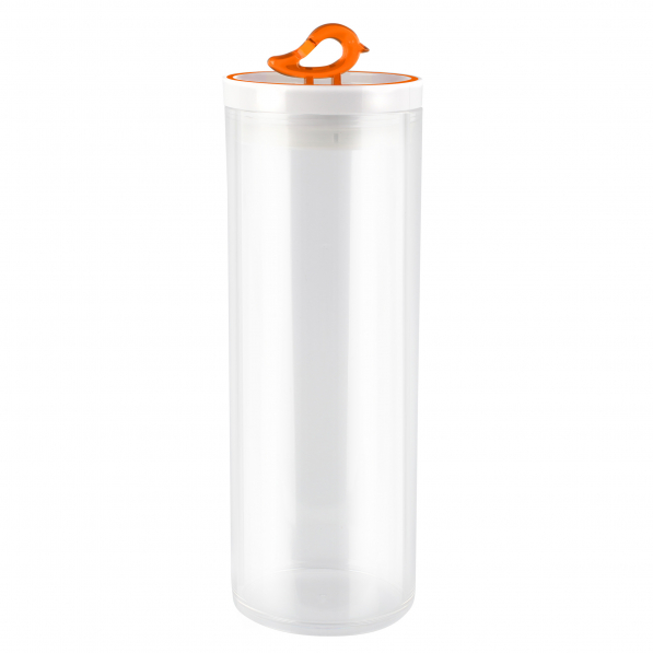 VIALLI DESIGN Livio pomarańczowy 1,8 l - pojemnik na żywność plastikowy