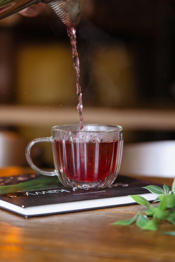 VIALLI DESIGN Tulip 350 ml 2 szt. - szklanki do kawy i herbaty termiczne z podwójnymi ściankami szklane