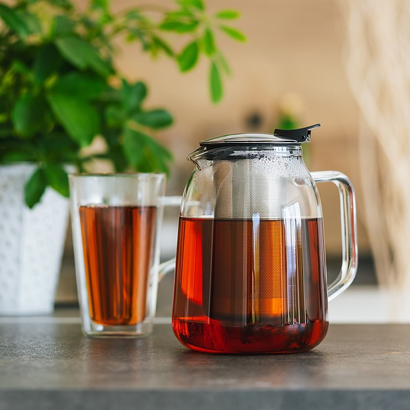 VIALLI DESIGN Vita Tea 0,8 l - dzbanek do herbaty z zaparzaczem szklany 