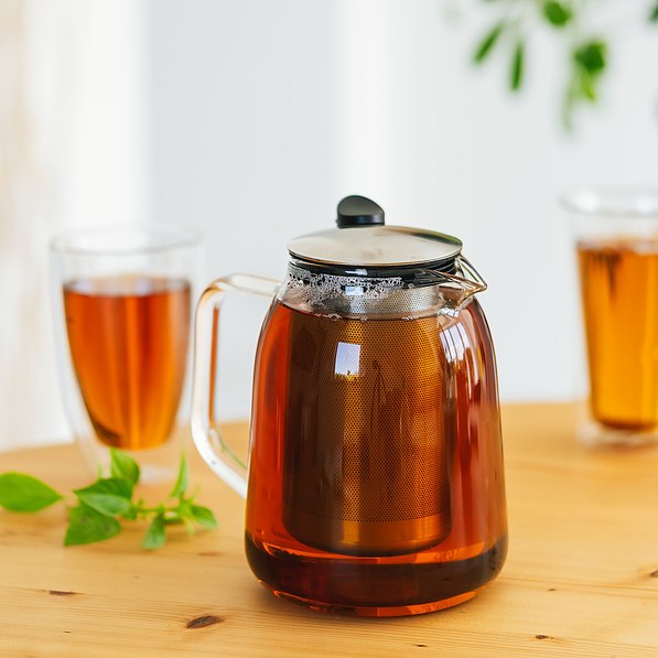 VIALLI DESIGN Vita Tea 0,8 l - dzbanek do herbaty z zaparzaczem szklany 
